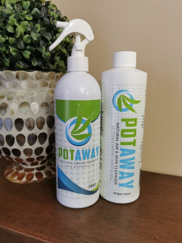 PotAway Room Spray & Refill Set